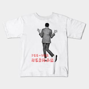 peewee herman visual art Kids T-Shirt